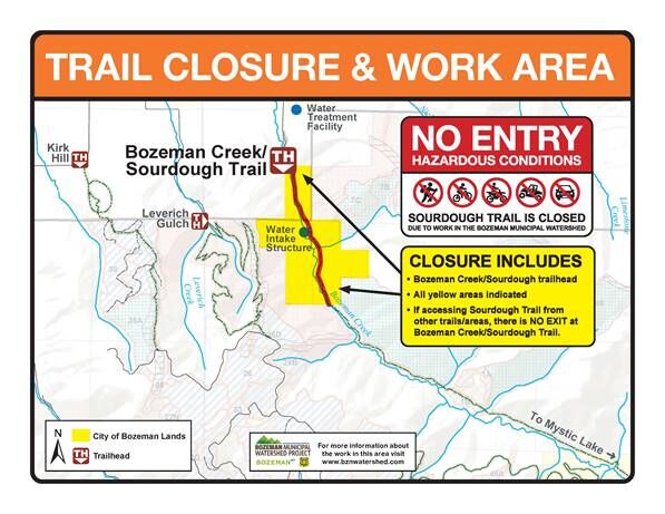 Sourdough Canyon Trail set to close Oct 11 for fuel reduction project